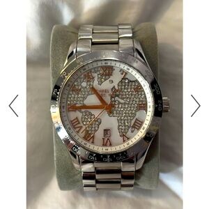 Michael Kors Special Edition Layton mk5958 Stainless-Steel World Quartz Watch